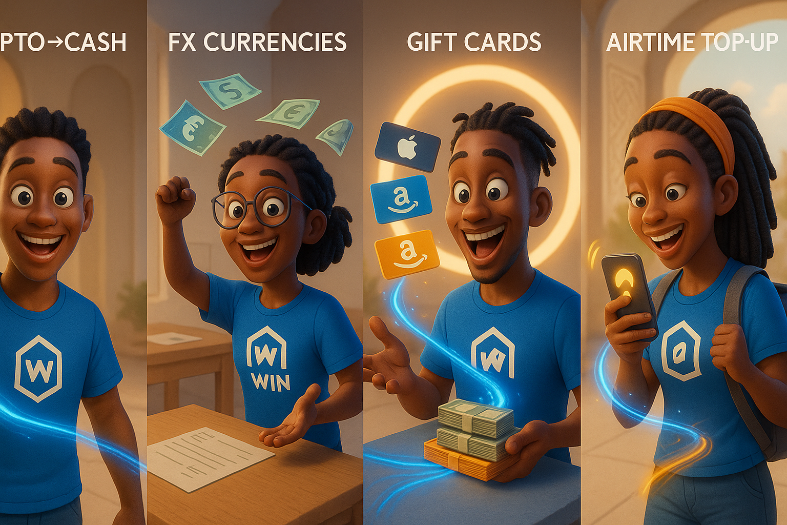 Win Exchange - No Stories. Just Payment